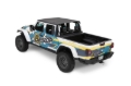 Picture of Bestop 24-26 Jeep Gladiator Header Safari Cable Style Bikini (Black Diamond)