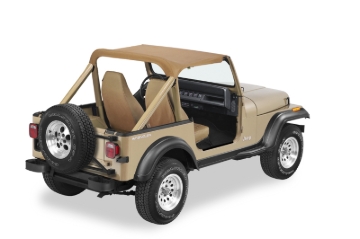 Picture of Bestop 92-95 Jeep Wrangler YJ Strapless Targa Bikini (Spice)