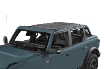 Picture of Bestop 21-26 Bronco 4-Door Access Bimini (Mesh)