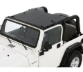 Picture of Bestop 97-06 Jeep Wrangler TJ Sun Targa Bikini (Black Diamond)