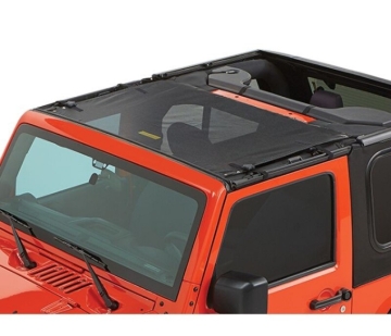 Picture of Bestop 07-18 Jeep Wrangler JK Sun Targa Bikini (Mesh)