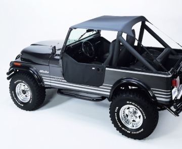 Picture of Bestop 76-86 Jeep Cj7 Traditional Bikini (Charcoal / Gray)