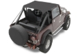 Picture of Bestop 76-86 Jeep Cj7 Traditional Bikini (Black Crush)