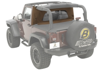 Picture of Bestop Around Windjammer - 97-02 Jeep Wrangler TJ Wrap (Spice)