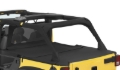 Picture of Bestop 07-18 Jeep Wrangler JK 4-Door Duster Deck Extension (Black Diamond)