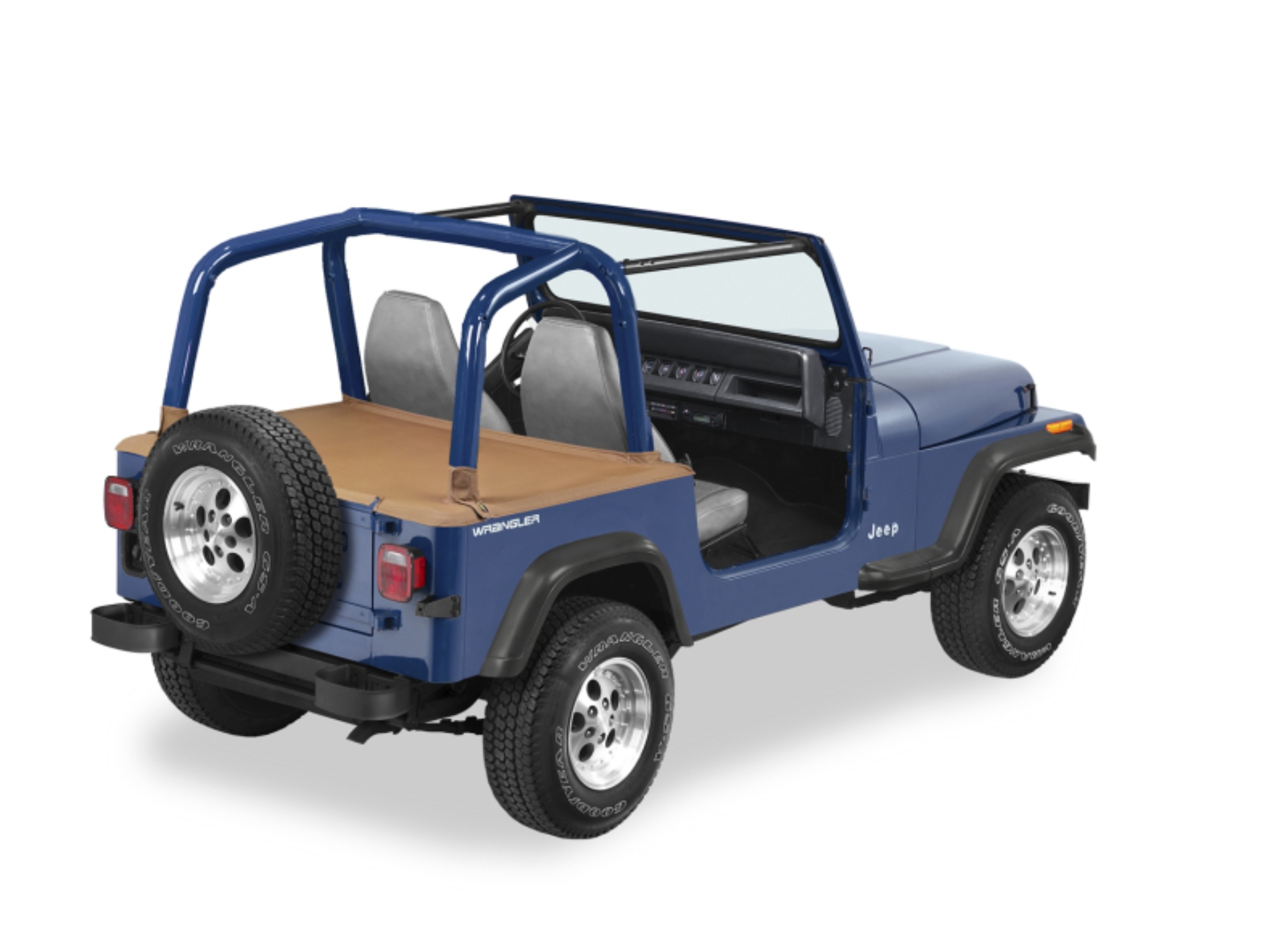 Picture of Bestop 92-95 Jeep Wrangler YJ Duster Deck Cover (Spice Supertop)