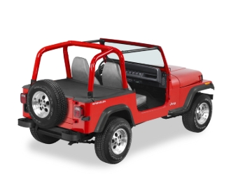 Picture of Bestop 87-91 Jeep Wrangler YJ Duster Deck Cover (Black Denim)