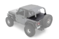 Picture of Bestop 18-26 Jeep Wrangler JL 2-Door Duster Deck Cover (Black Diamond)