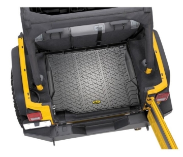 Picture of Bestop Rear Cargo Liner (Black) - 51507-01