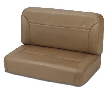 Picture of Bestop Back Seat - 55-83 Jeep Cj5 Rear Trailmax II Fixed (All Vinyl Spice)