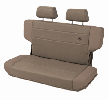Picture of Bestop N-Tumble Seat - 97-06 Jeep Wrangler TJ Rear Trailmax Ii Fold (Center Fabric Insert Spice)