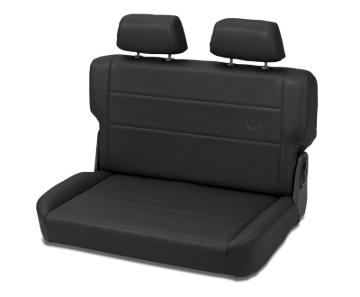 Picture of Bestop N-Tumble Seat - 55-83 Jeep Cj5 Fold (All Vinyl Black Denim)