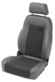 Picture of Bestop Front Driver Side Trailmax II Pro Seat (Center Fabric Insert Charcoal/Gray) - 39461-09