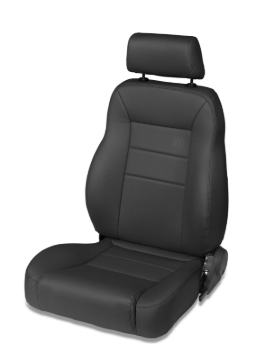 Picture of Bestop Front Driver Side Trailmax II Pro Seat (All Vinyl Black Crush) - 39451-01