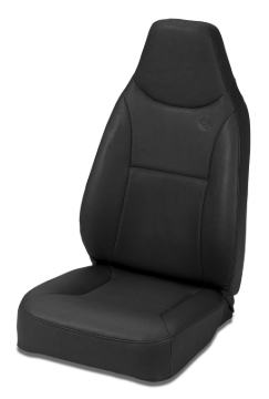 Picture of Bestop 76-86 Jeep Cj7 Front Trailmax II Standard Seat (All Vinyl Black Crush)