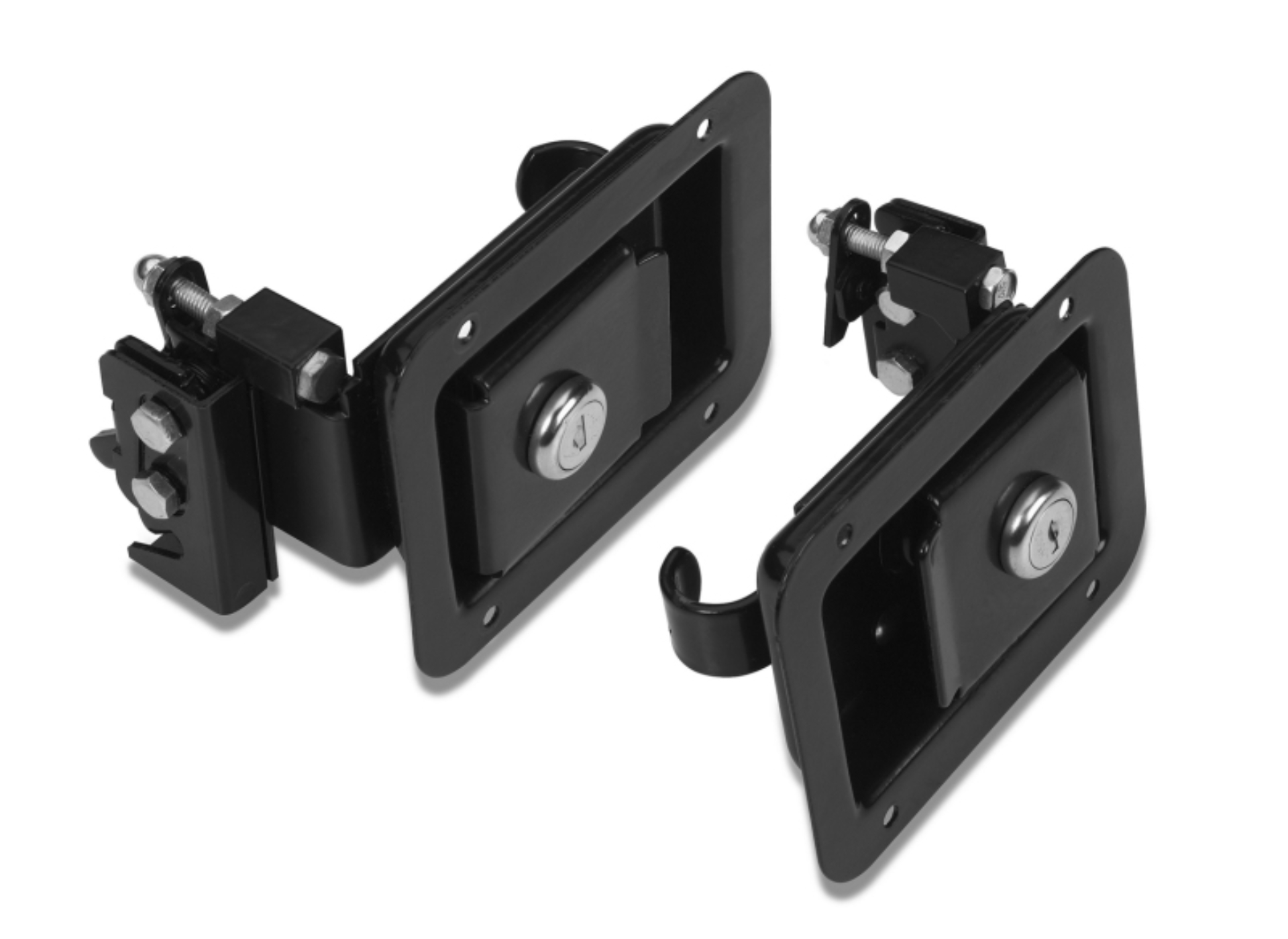 Picture of Bestop 87-95 Jeep Wrangler YJ Door Handle Latches (Black)