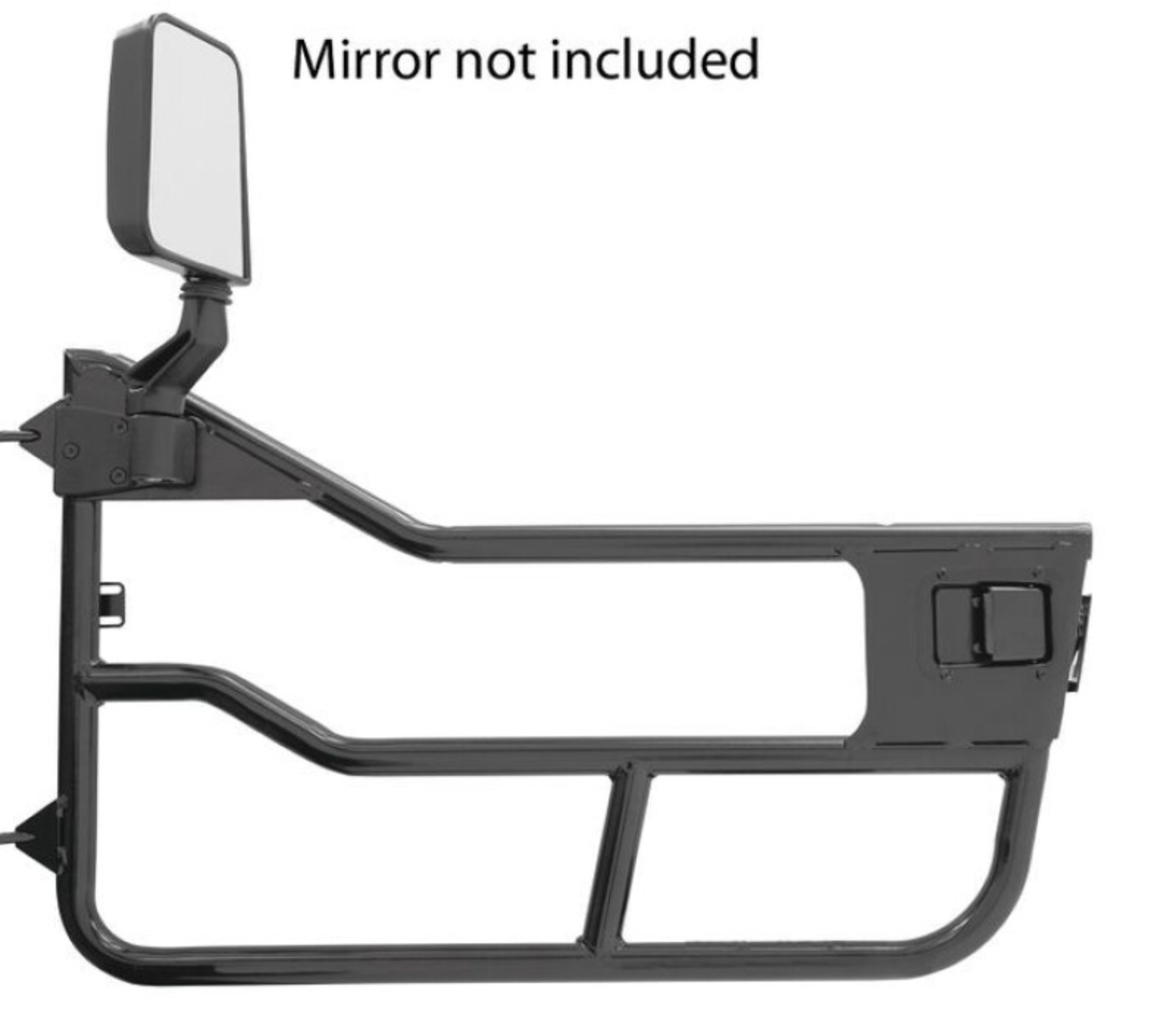 Picture of Bestop 76-86 Jeep Cj7 / 87-95 Wrangler YJ Element Doors (Matte Black)