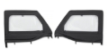Picture of Bestop 20-26 Jeep Gladiator / 18-26 Wrangler JL Element Upper Doors (Front Black Diamond)