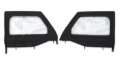 Picture of Bestop 20-26 Jeep Gladiator / 18-26 Wrangler JL Element Upper Doors (Front Black Twill)