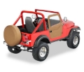 Picture of Bestop 76-86 Jeep Cj7 Full Fabric Doors (Spice)