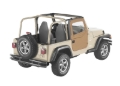 Picture of Bestop 97-06 Jeep Wrangler TJ Full Fabric Doors (Spice)