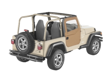 Picture of Bestop 97-06 Jeep Wrangler TJ Full Fabric Doors (Spice)