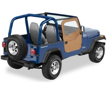 Picture of Bestop 80-86 Jeep Cj7 / 87-95 Wrangler YJ Full Fabric Doors (Spice)