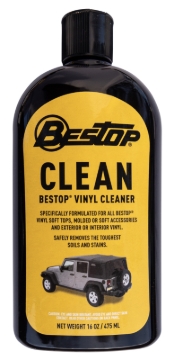 Picture of Bestop One 16-Oz. Bottle Do Not Use On Vinyl Windows Bestop Cleaner (Boxed)