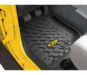 Picture of Bestop Jeep 07-13 Wrangler JK Front Floor Mats (Black)