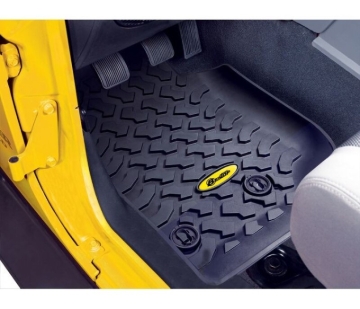 Picture of Bestop Jeep 14-18 Wrangler JK Front Floor Mats (Black)
