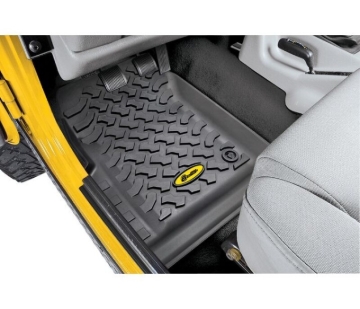 Picture of Bestop 97-06 Jeep Wrangler TJ Front Floor Mats (Black)