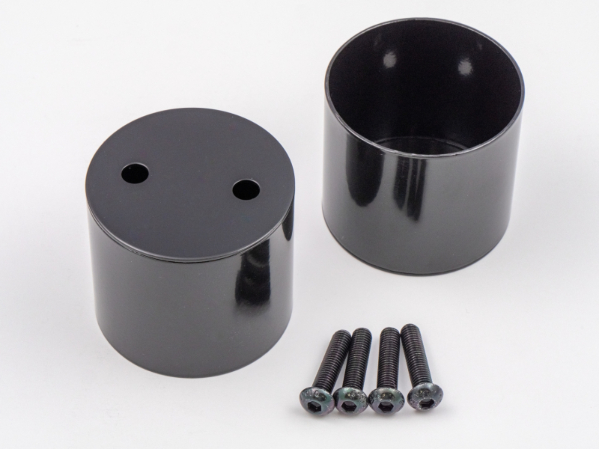 Picture of Bestop 20-26 Jeep Gladiator / 18-26 Wrangler JL / 07-18 Wrangler JK Door Mirror Cup Kit (Black)