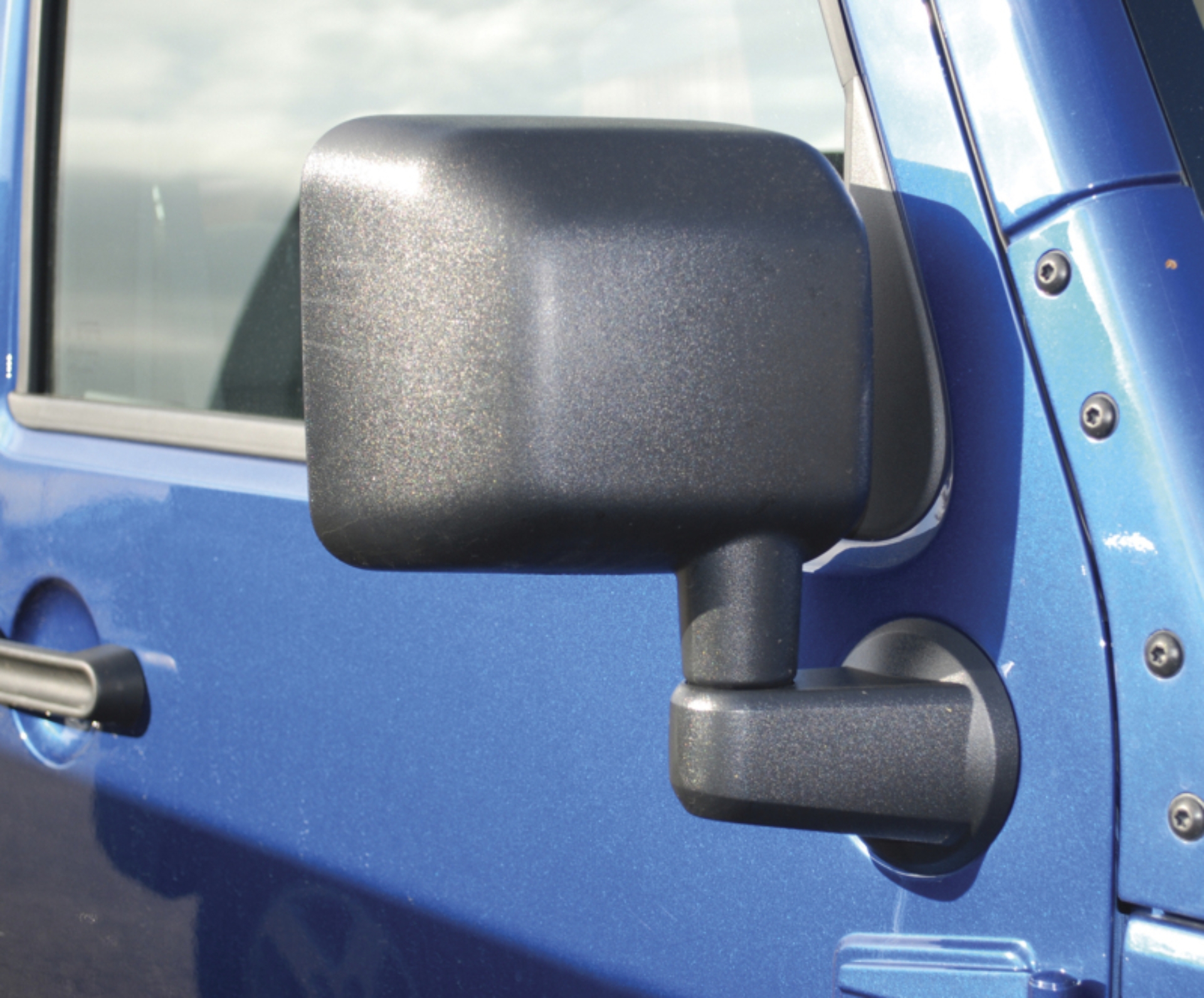 Picture of Bestop 07-18 Jeep Wrangler JK Door Mirror Set (Black Abs Composite Not Powered)