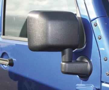 Picture of Bestop 07-18 Jeep Wrangler JK Door Mirror Set (Black Abs Composite Not Powered)