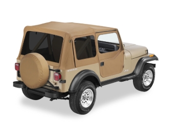 Picture of Bestop A-Top For OEM - 88-95 Jeep Wrangler YJ Replace (Spice Tinted Windows Door Skins Included)