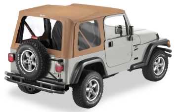 Picture of Bestop A-Top For OEM - 97-02 Jeep Wrangler TJ Replace (Spice Clear Windows No Door Skins Included)