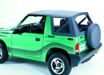Picture of Bestop 89-94 Tracker/Sidekick Replace A-Top (Black Denim Clear Windows No Door Skins Included)
