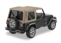 Picture of Bestop 97-02 Jeep Wrangler TJ Replace A-Top (Dark Tan Tinted Windows No Door Skins Included)