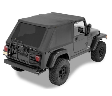 Picture of Bestop A-Top For Trektop 04-06 Jeep Wrangler TJ Rep A-Top (Blk Diamond Tinted Windows No Door Skins)
