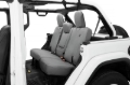 Picture of Bestop 18-23 Jeep Wrangler JL 4-Door Exc. 4Xe Rear W/O Fold Down Arm Rest Seat Covers (Charcoal)