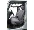 Picture of Bestop 13-18 Jeep Wrangler JK Front Seat Covers (Charcoal)