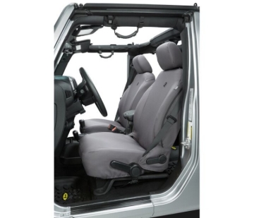 Picture of Bestop 13-18 Jeep Wrangler JK Front Seat Covers (Charcoal)