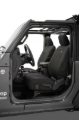 Picture of Bestop 18-26 Jeep Wrangler JL 2-Door Front Seat Covers (Black Diamond)