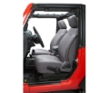 Picture of Bestop 07-12 Jeep Wrangler JK Front Seat Covers (Charcoal)