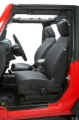 Picture of Bestop 07-12 Jeep Wrangler JK Front Seat Covers (Black Diamond)