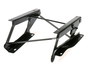 Picture of Bestop 76-83 Jeep Cj5 / 76-86 Cj7 / 87-95 Wrangler YJ Passenger Side Seat Riser Kit (Black)