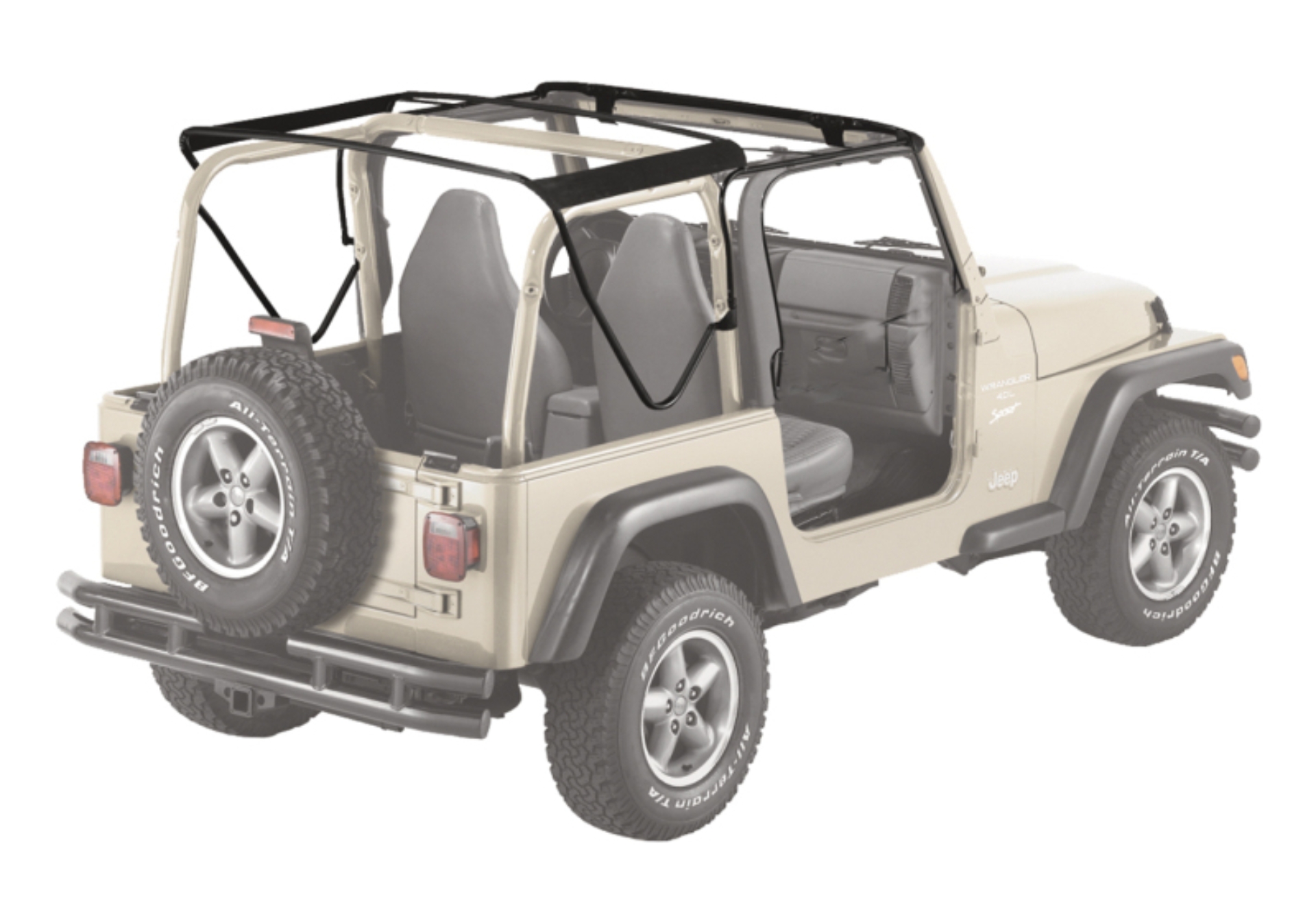 Picture of Bestop BES Softtop Accessories Soft Tops - 55002-01
