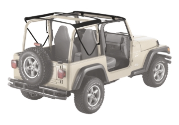 Picture of Bestop 97-06 Jeep Wrangler TJ Exc Unlimited Bow & Fdodge Rame Hardware Kit (Factory Style Repment)