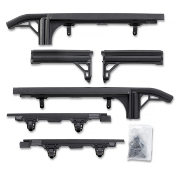 Picture of Bestop 18-26 Jeep Wrangler JL 4-Door Door Surrounds (Set Of 4)