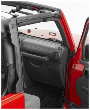 Picture of Bestop 10-18 Jeep Wrangler JK 4-Door Door Surrounds (Set Of 4)